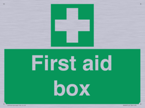 first aid box